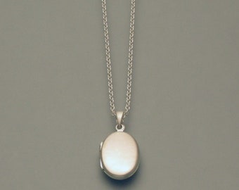 small silver medallion