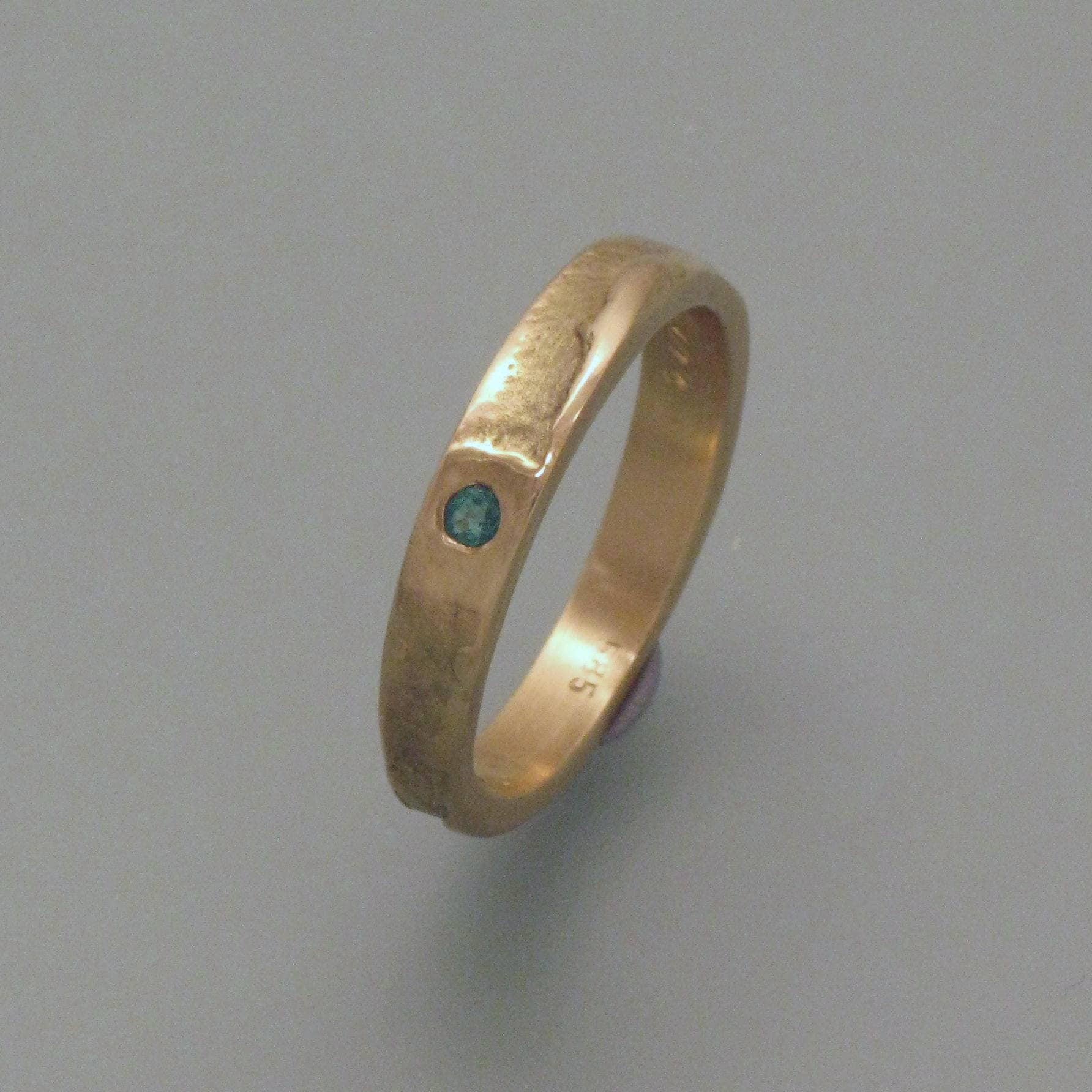 Gold Casting Ring With Emerald - Etsy