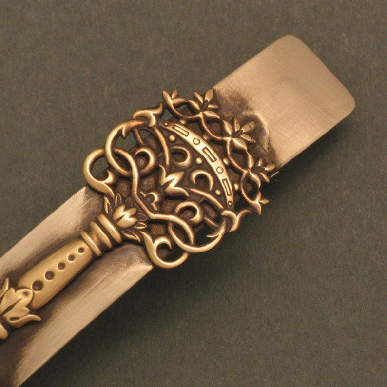 Vintage Key Hair Clip image 3