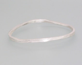 Silver Casting Bangle