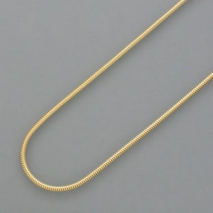 Hose chain thick gold-plated