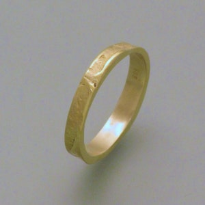 Gussring 3,5 mm in Gelbgold Bild 1