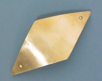 Aparte hairclip rhombus brass