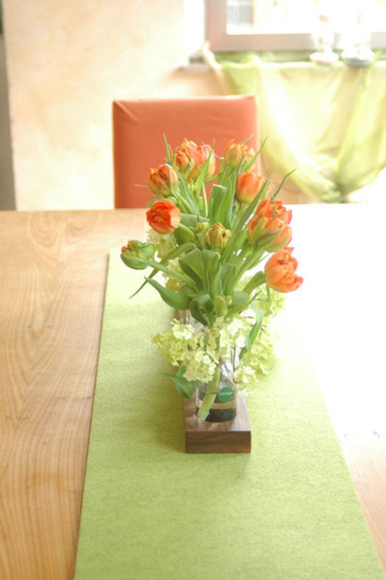 Cruche de lait faite de noix, vase de fleur, vase, vase en bois image 3