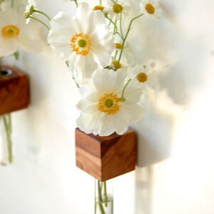 Vase Aimant de réfrigérateur Aimant en bois image 2