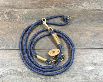 Dog leash Tauleine Navy Blue Goldig