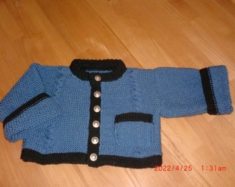 Baby costume jacket for boys size 80/86