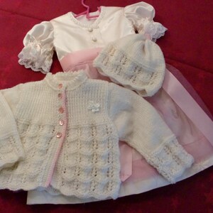 Christened Dirndl m. Jacket and Cap Gr. 74/80 No. 134