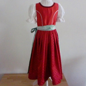 Kinderdirndl,Gr. 128 Nr.83 Bild 4