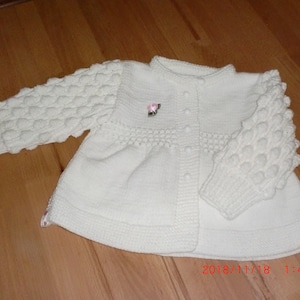 Girls&#39; baptism jacket,size 80/86