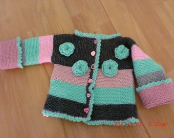 Girls Rainbow Jacket Size 62/68