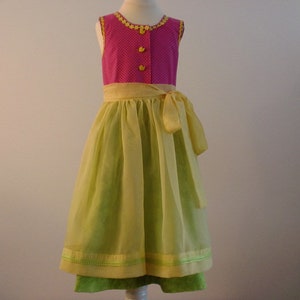 Children&#39;s Dirndl dress gr. 104/No. 22
