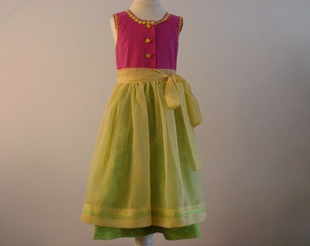 Kinder-Dirndl-Kleid Gr.104/Nr.22