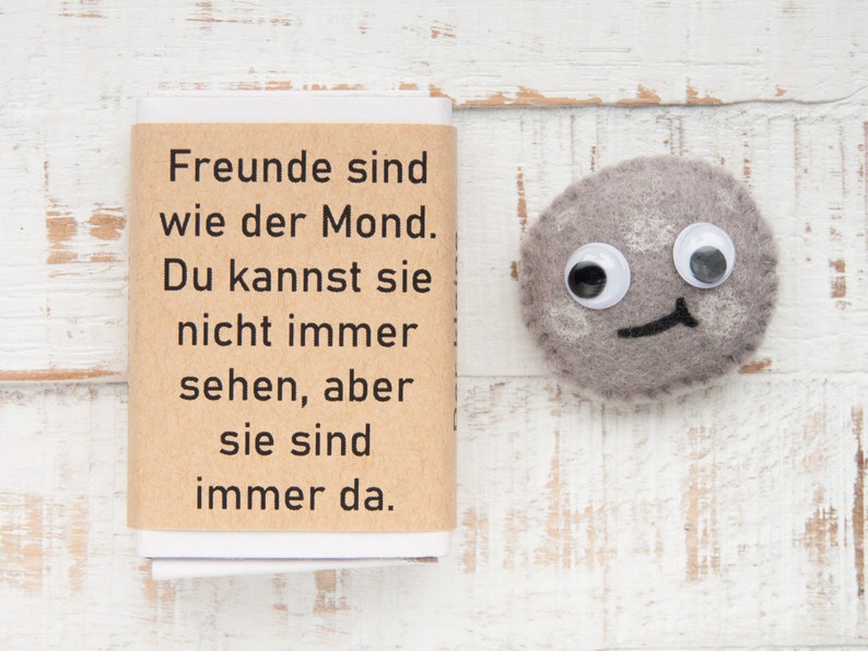 Freundschaft Geschenk Magnet Bild 1