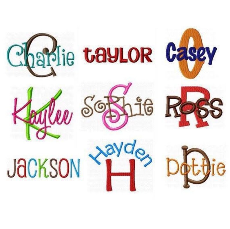 Monogrammed Set of Bib and Burb Cloth Personalized Bib and Burb Cloth Layette Set
