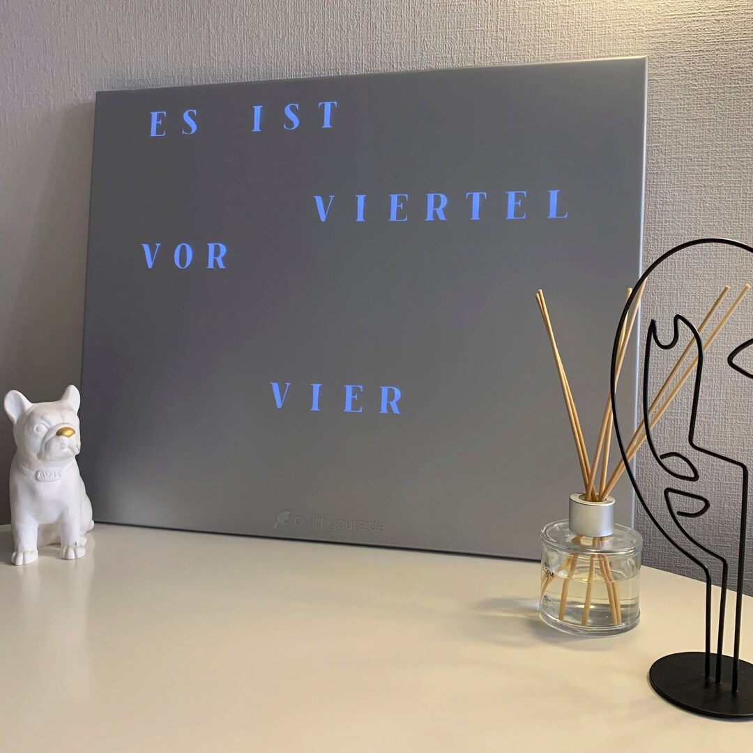 WordClock Jupiter - Die Wortuhr Aus Stuttgart