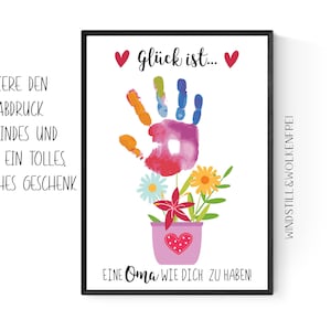 Geschenk Oma Weihnachtsgeschenk Oma Opa persönliches Geschenk Poster personalisiert
