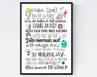 60 Bunte Schulanfangs-Ausschnitte - Apfel, Bus, Buch & Mehr Für Tür- & Klassenzimmerdeko