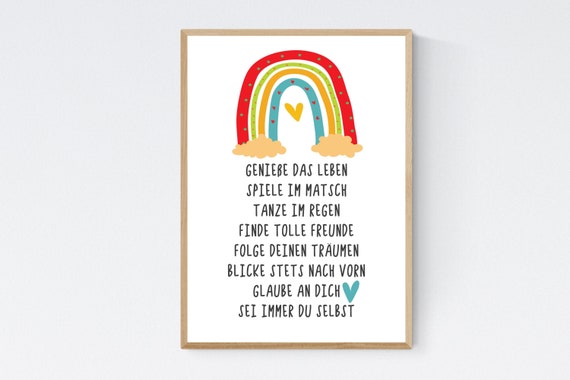 Banner Für Den Schulanfang – Bunt & Fröhlich Mit Regenbogen, Perfekt Für Die Einschulungsfeier
