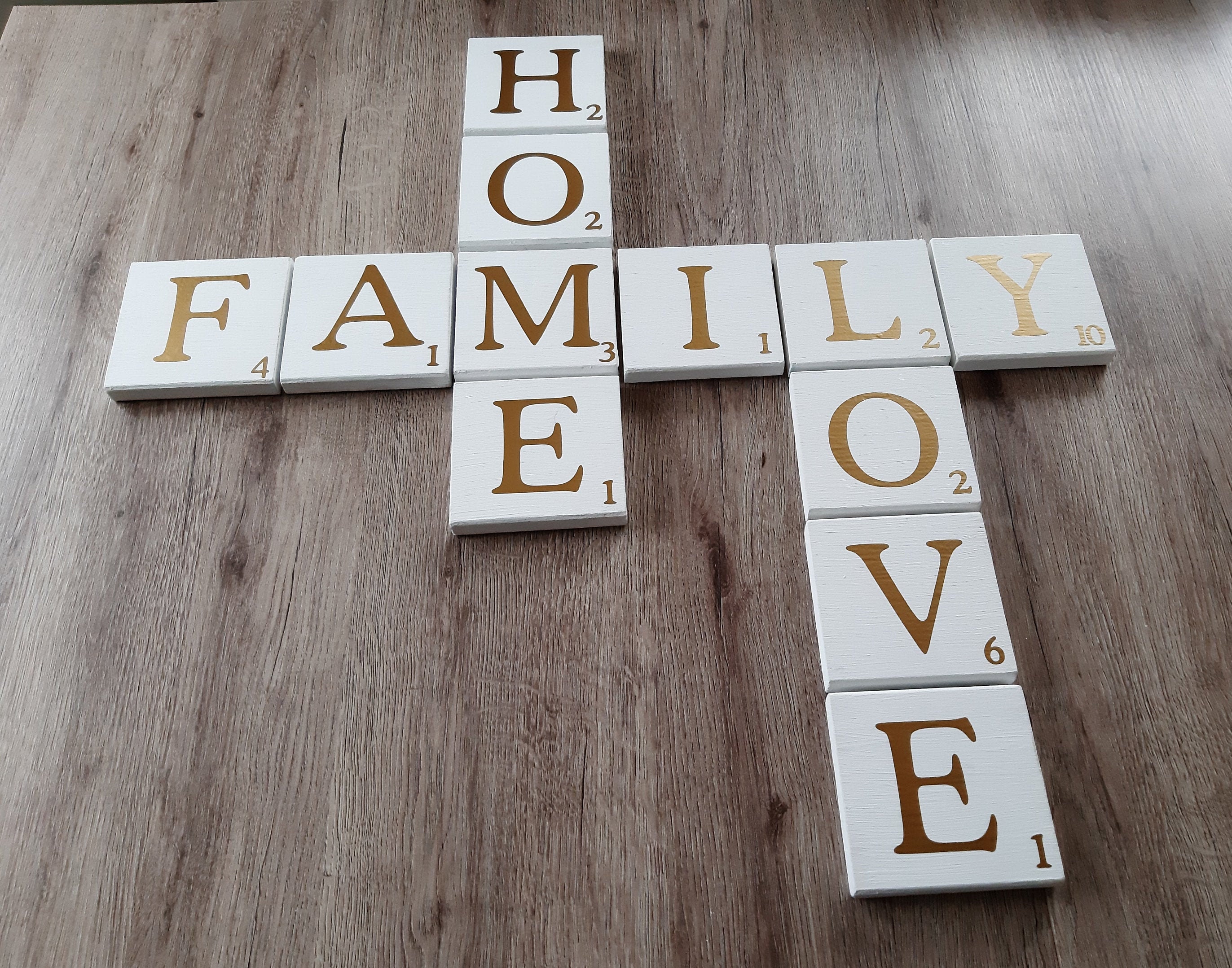 Scrabble Wanddeko Scrabble Wanddeko