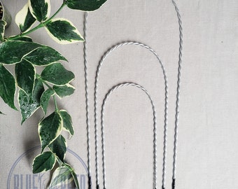 Set of 3, assorted trellises, elegant and sturdy for indoor house plants, hoyas, philodendrons, vining plants, plant support,