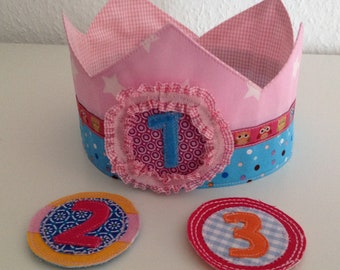 Princess birthday crown