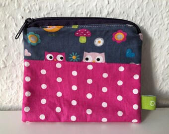 Mini Wallet, Children's Wallet, Wallet, Wallet Child, Wallet, Zipped Pocket