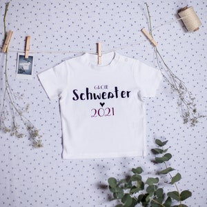 Großer Bruder kleine Schwester T-Shirt/Geschwister Shirt