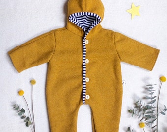 Walk overall baby/wool walk overall/baby overall/yellow overall