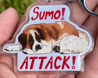 Sumo! DBH Keychain- Double Sided