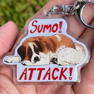 Sumo! DBH Keychain- Double Sided