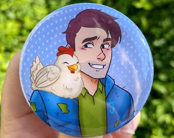 LAST STOCK!! Stardew Bachelor Buttons! 2.5 inches