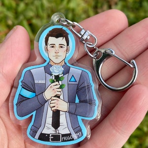 Connor DBH- Keychain- Front Side Epoxy