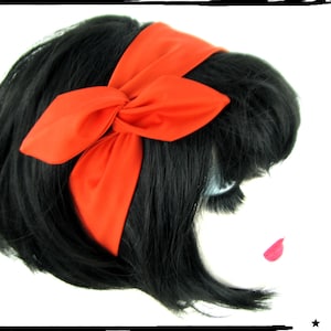 Draht Haarband UNI verschiedene Farben zur Auswahl rockabilly retro pin up fifties Orange