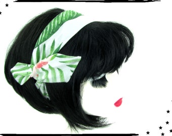 Draht Haarband floral rockabilly retro pin up moecha fifties