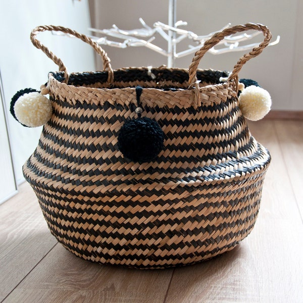 Korb | Basket „Mrs. Pompon”