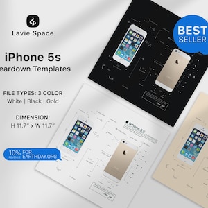 iPhone 5S Teardown Template Download