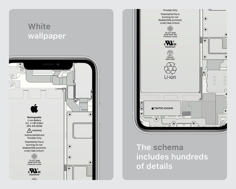 Iphone 13 Schematic Wallpaper