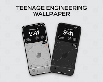 Fondo de pantalla para iPhone de Teenage Engineering TP-7 (Descarga digital)