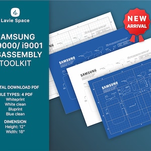 Demontage Galaxy S i9000/i9001, Galaxy S-Serie, Smartphone Teardown-Vorlagen, Weihnachtsgeschenke