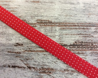 VENO 1m Schrägband Farben Einfassband Tupfen versch Borte Polka Dots
