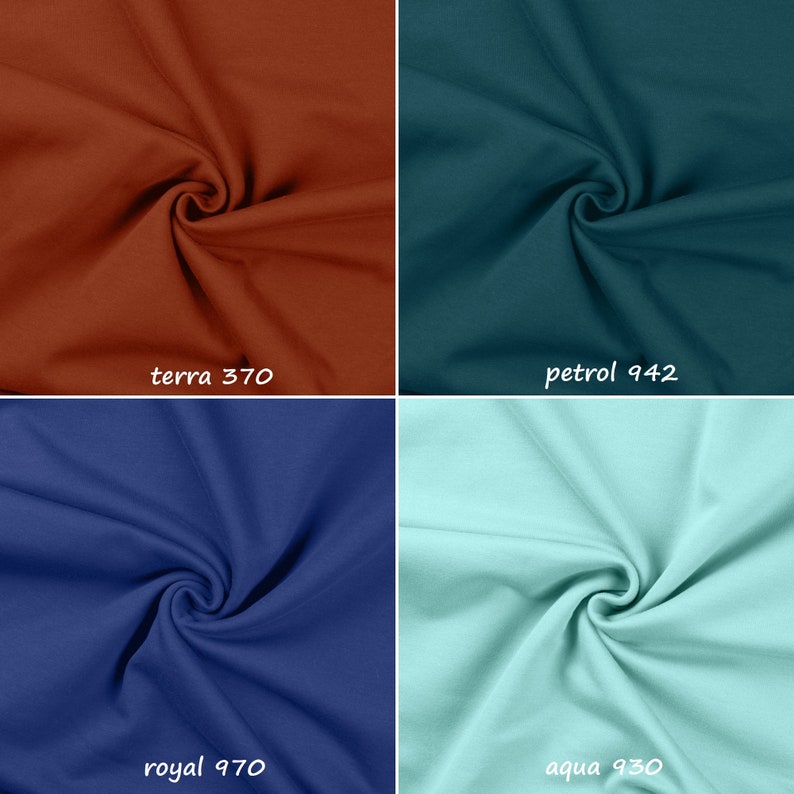 French Terry / Sweat, ungeraut / leichte Qualität / viele Farben / Ökotex / ab 50 cm Bild 8