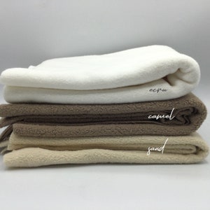 Leichter Baumwoll-Fleece / Sherpa / verschiedene Farben / 235 g/m2 / Ökotex image 8