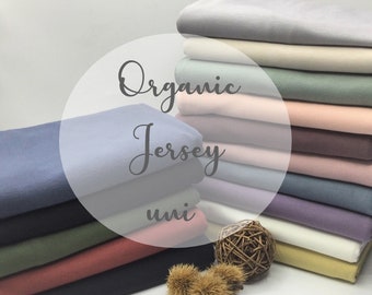 Organic Jersey uni, Farbwahl