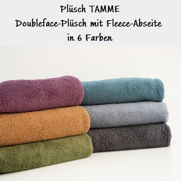 Plüsch TAMME | Doubleface | Swafing | verschiedene Farben