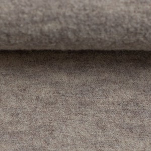 28 cm REST NAOMI Melange gekochte Wolle Walk 100% Wolle beige Bild 2