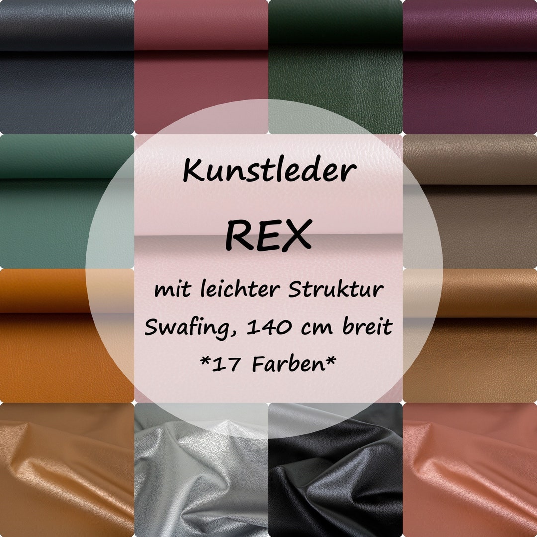 Kunstleder REX Swafing 21 Farben -  Israel