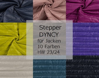 Stepper Steppstoff Jackenstoff  Quilt | DYNCY | HW 23/24 | 10 Farben | ab 50 cm