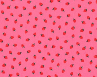 Wachstuch A.U. MAISON Strawberries | pink-red