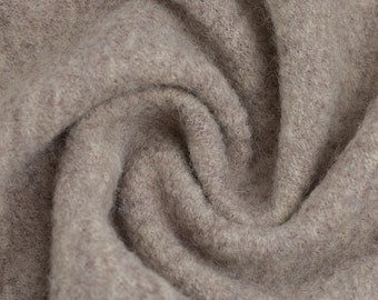 28 cm REST NAOMI Melange | gekochte Wolle | Walk |  100% Wolle | beige